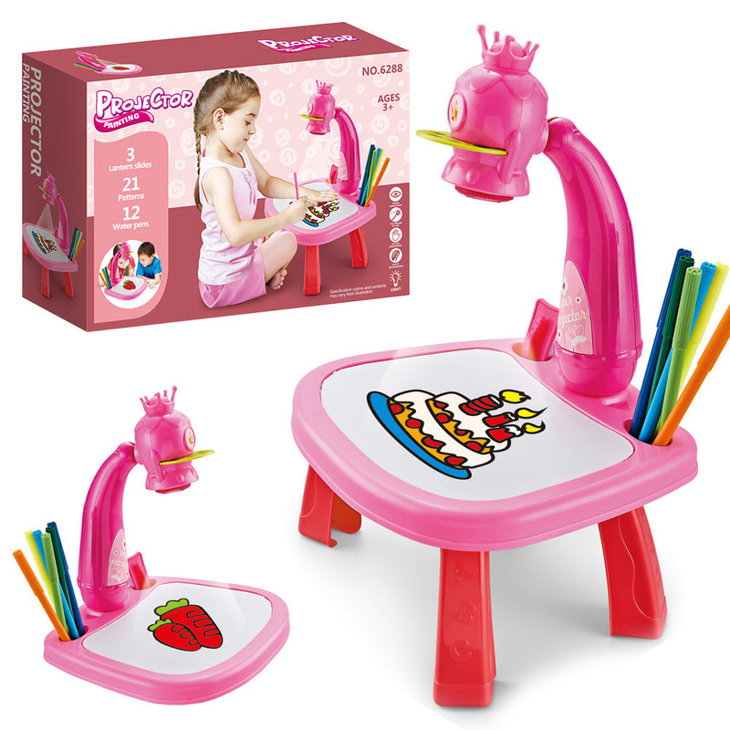 Art Drawing Table Toy Children Painting Board Desk