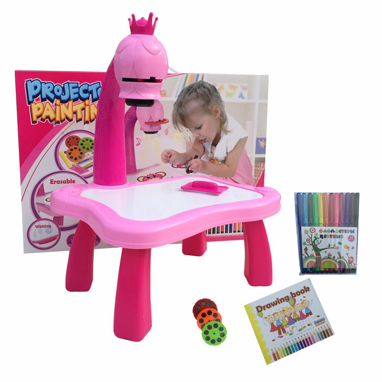 Art Drawing Table Toy Children Painting Board Desk